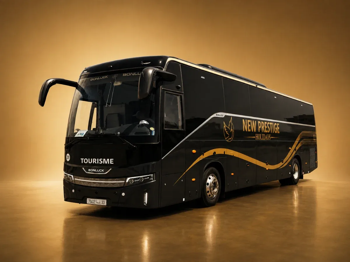 New Prestige touring coach